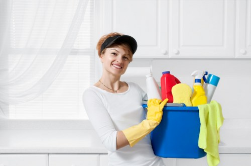 Fresh and organised Balham home after domestic cleaning