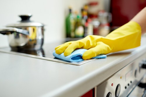 Deep carpet cleaning equipment used by a carpets cleaner in Balham