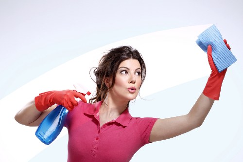 Cleaning operative managing chemical use and risk assessment procedures